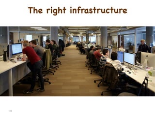 The right infrastructure

41	
  

 