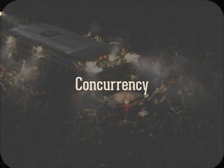 Ventajas de BD Relacionales
Concurrencia
Persistencia
Integración
Estándar
Concurrency
 