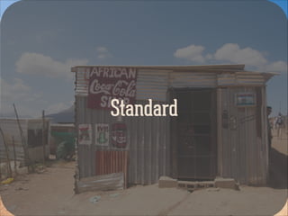 Ventajas de BD Relacionales
Concurrencia
Persistencia
Integración
Estándar
Standard
 