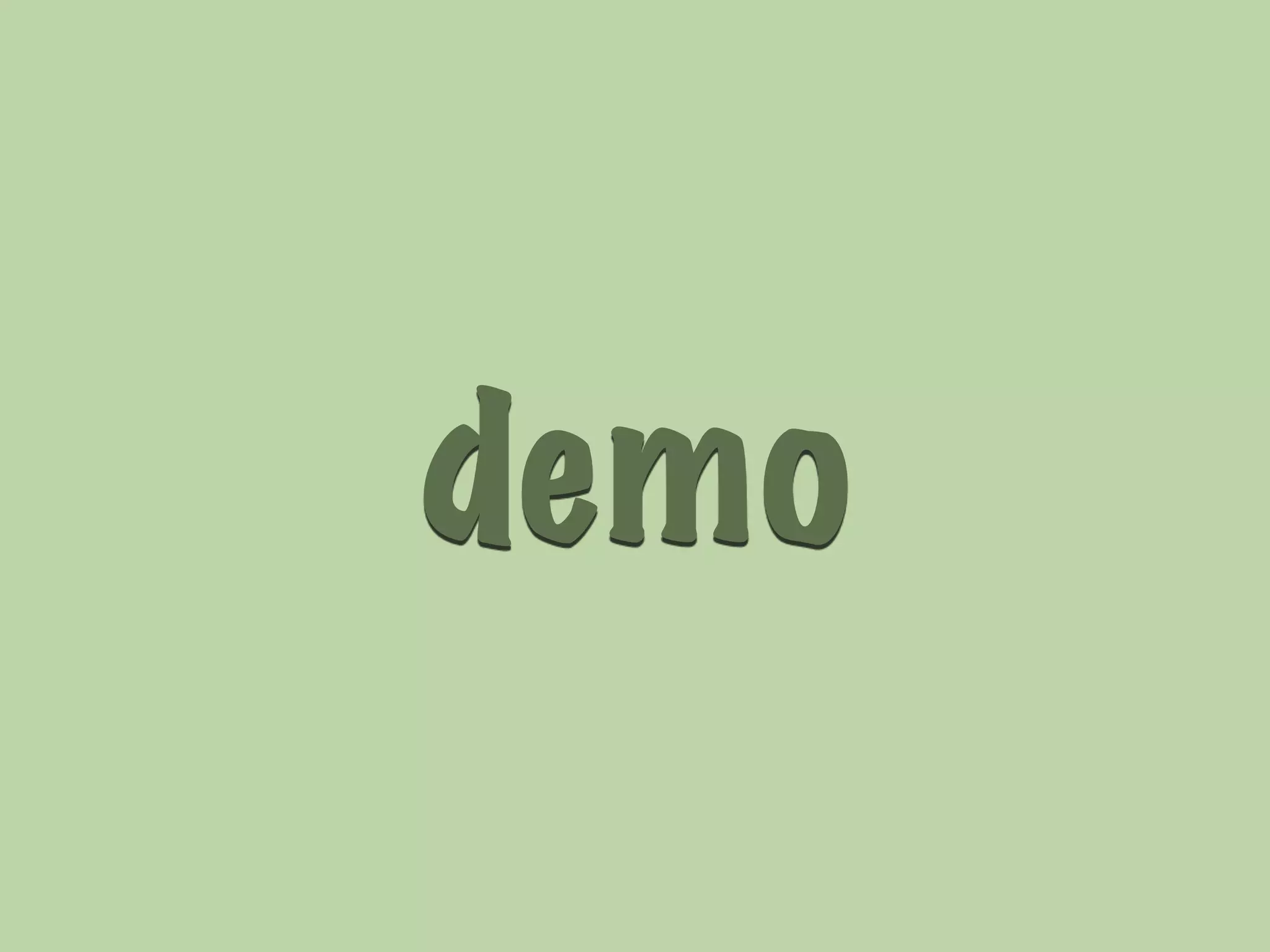 demo 
 