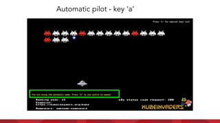Automatic pilot - key ‘a’
 