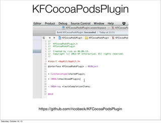 KFCocoaPodsPlugin

https://github.com/ricobeck/KFCocoaPodsPlugin

Saturday, October 19, 13

 