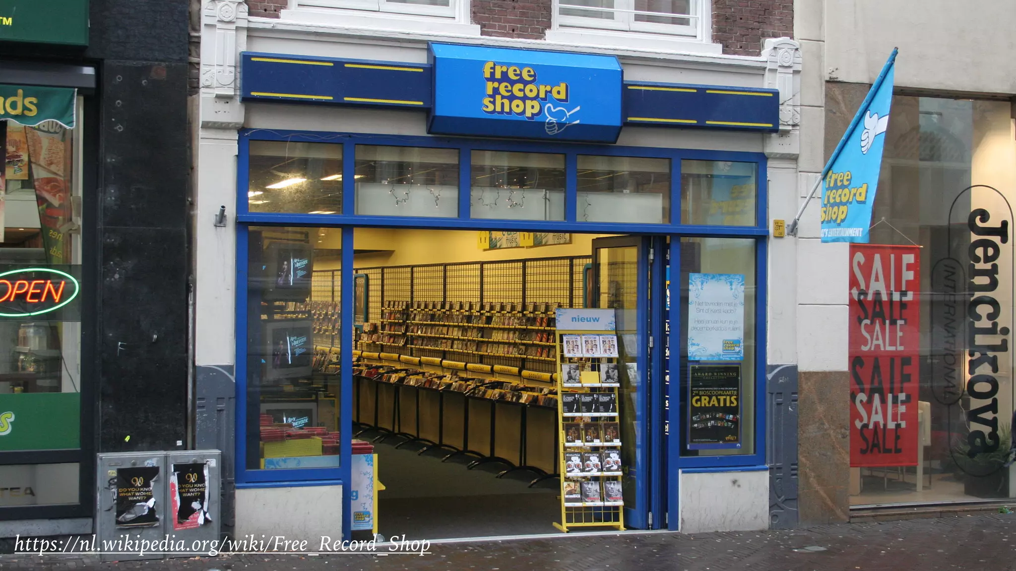 https://nl.wikipedia.org/wiki/Free_Record_Shop
 