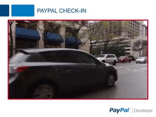PAYPAL CHECK-IN
 