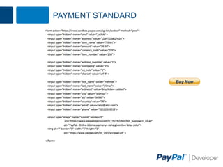 PAYMENT STANDARD
 