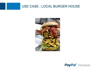 USE CASE : LOCAL BURGER HOUSE
 