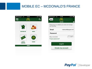 9
MOBILE EC – MCDONALD’S FRANCE
 