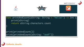 @alberto_deavila
M É T O D O S
 