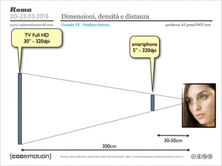Dimensioni, densità e distanza
               Google TV - Stefano Sanna                  gerdavax AT gmail DOT com


TV Fu...