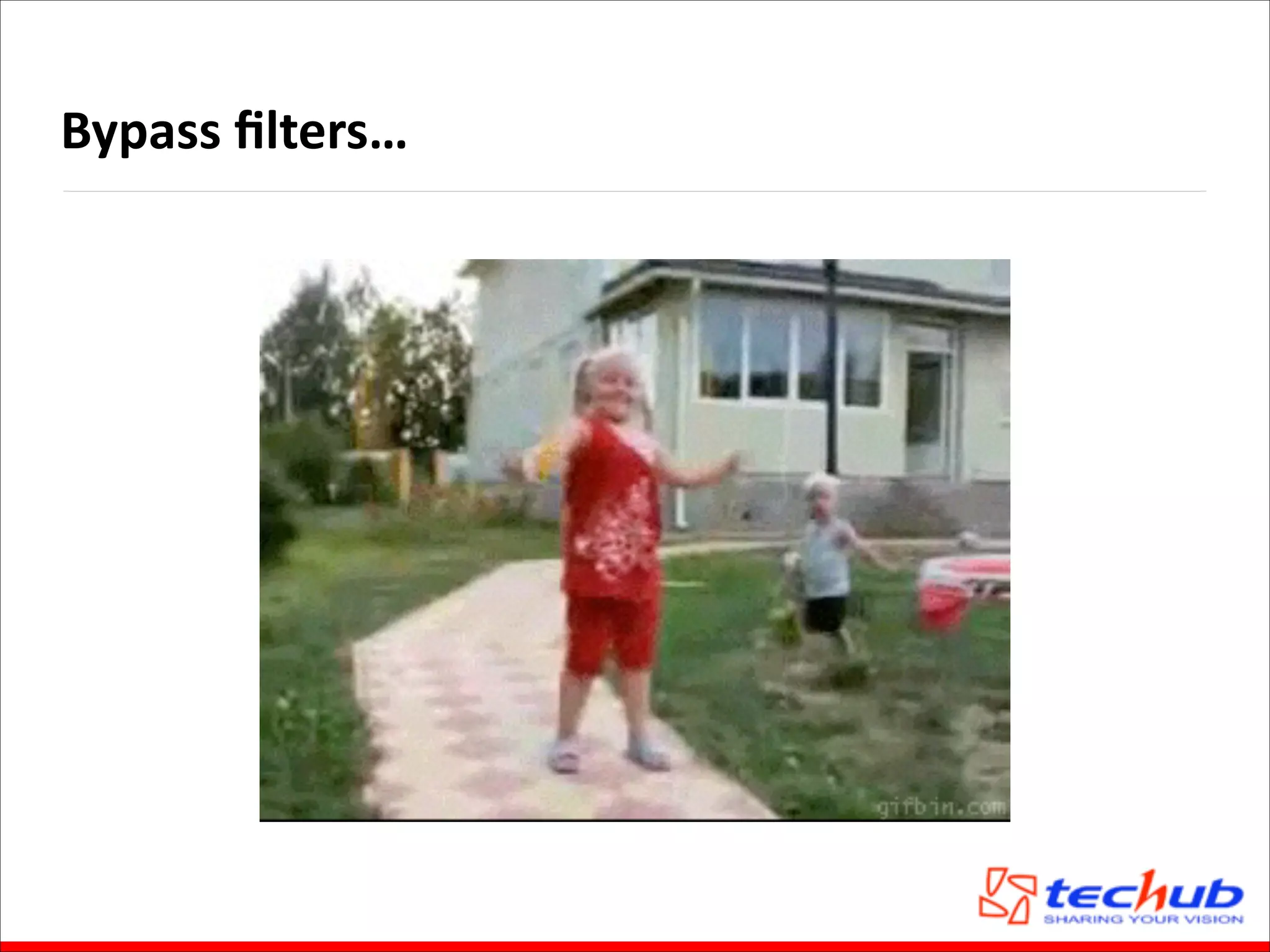 Bypass	
  ﬁlters…

 