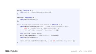 MADRID · NOV 27-28 · 2015
 