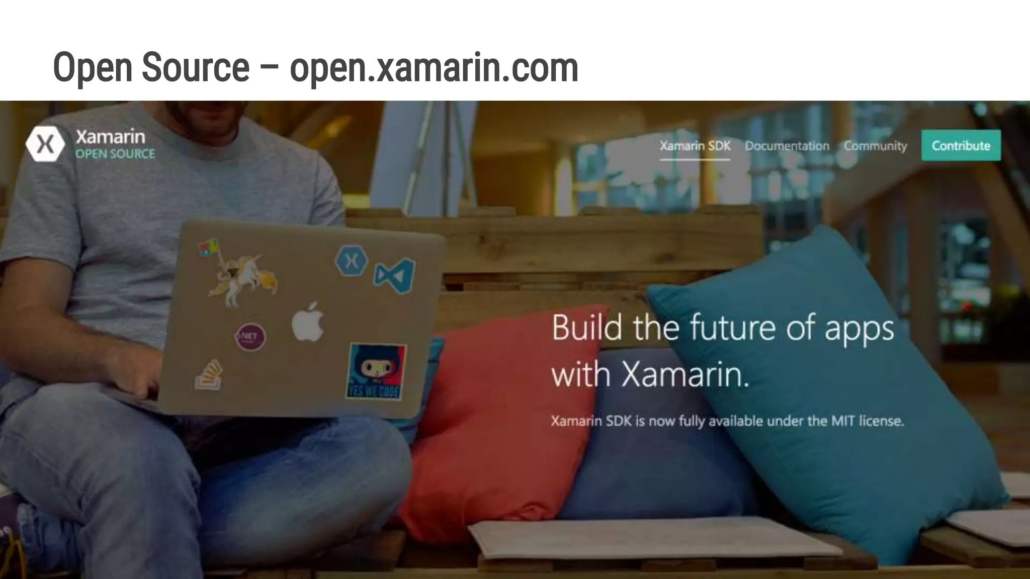 Javier Suárez · Taller Xamarin · @jsuarezruiz
Open Source – open.xamarin.com
 