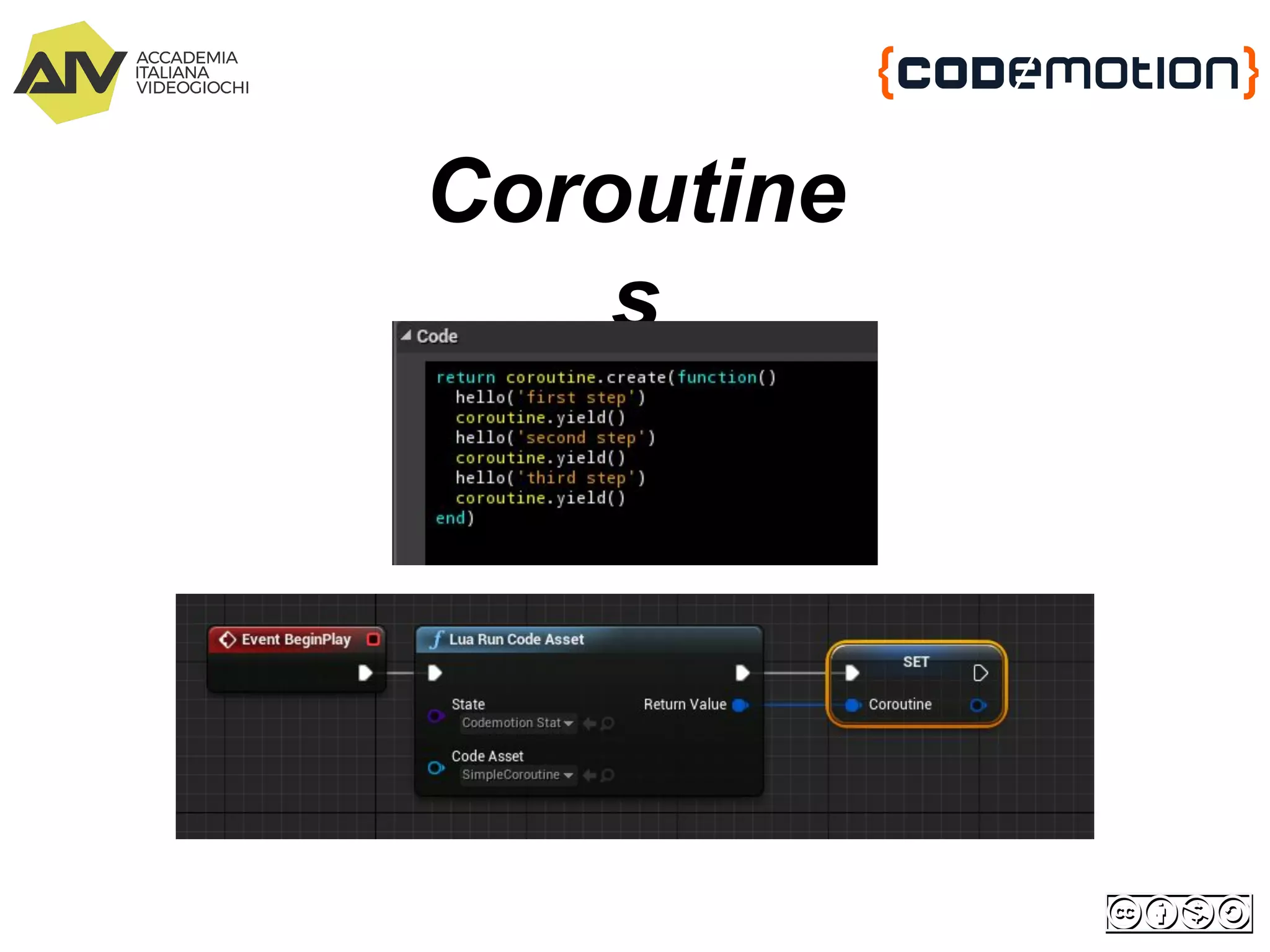 Coroutine
s
 