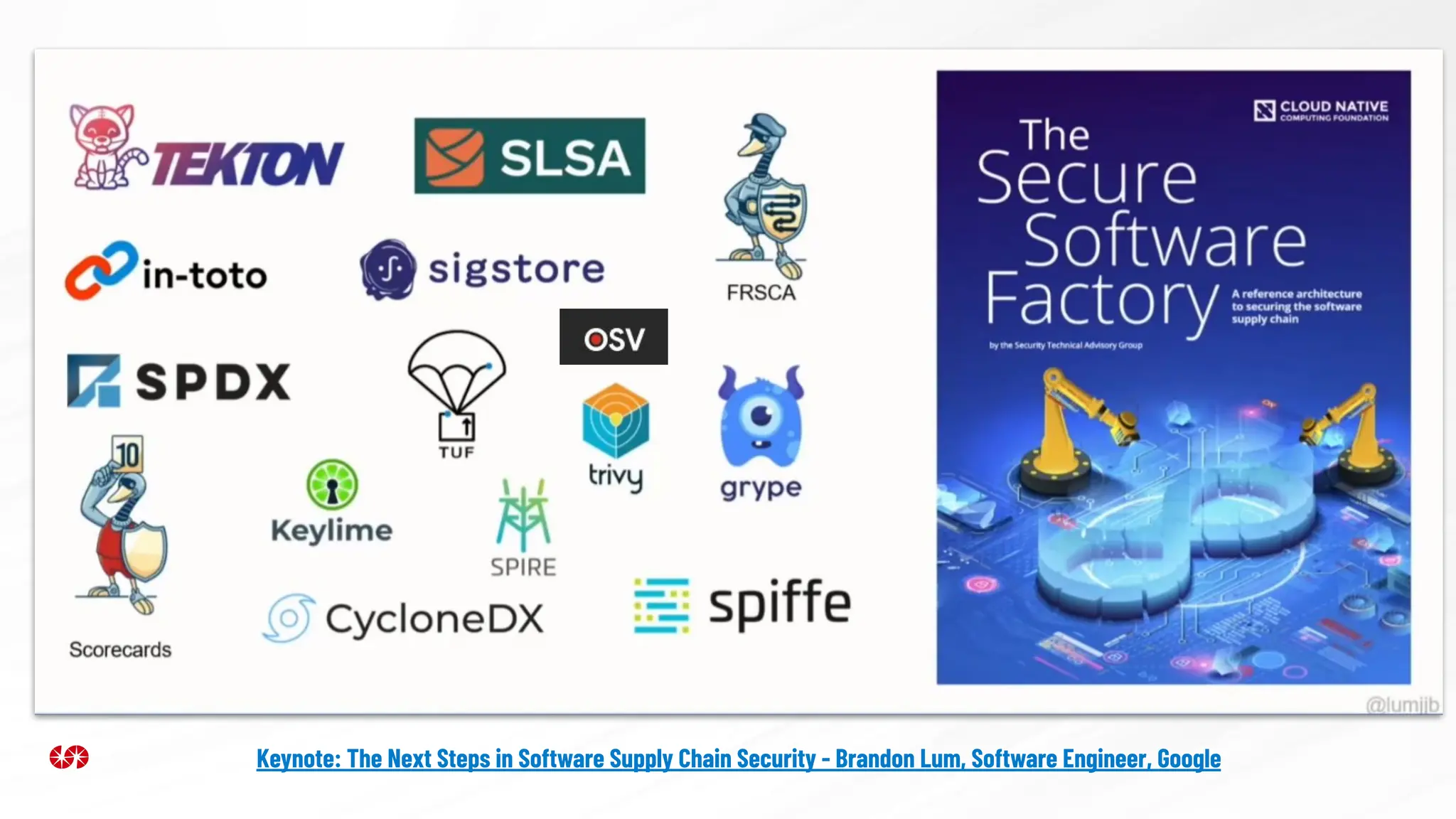 Keynote: The Next Steps in Software Supply Chain Security - Brandon Lum, Software Engineer, Google
 