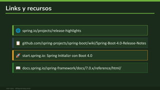 Codemotion Madrid 2026 - Spring Boot 4 y Framework 7: Modularización ...