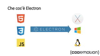 Realizzare applicazioni desktop con Electron e Angular | PPTX