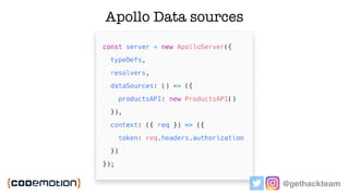 @gethackteam
Apollo Data sources
 