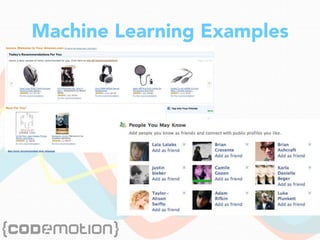 Machine Learning Examples
 