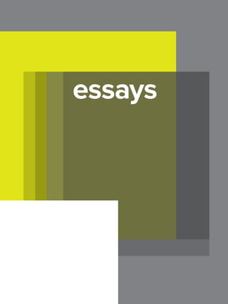 essays
 