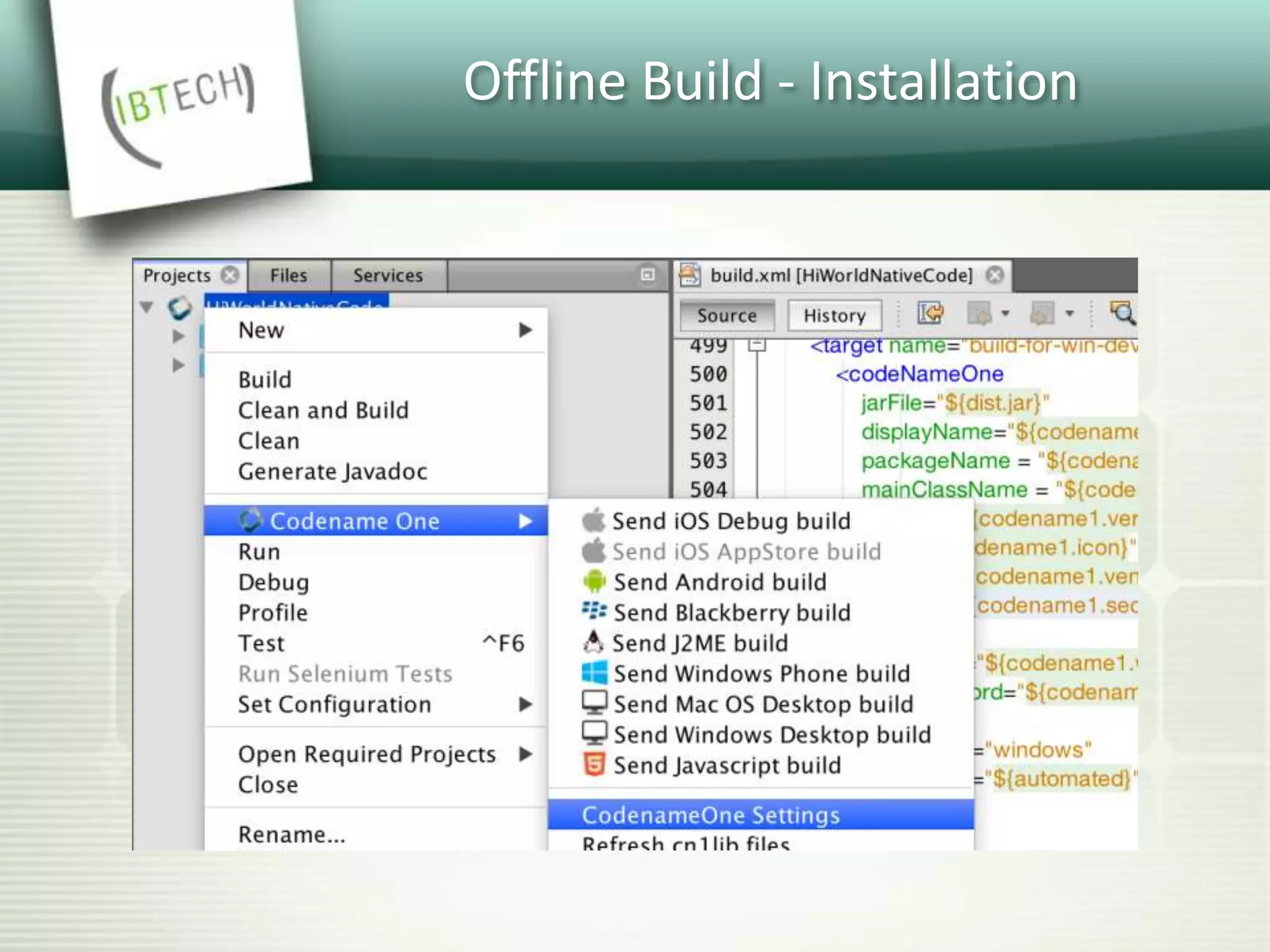 Offline Build - Installation
 