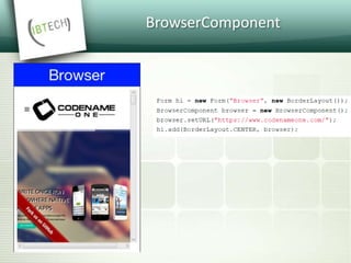 BrowserComponent
 