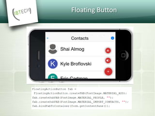 Floating Button
 