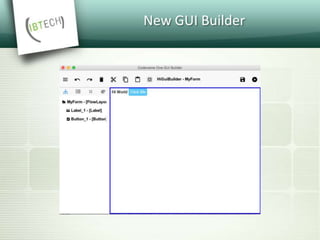 New GUI Builder
 