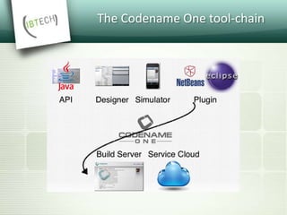 The Codename One tool-chain
 