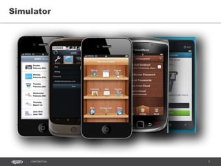 7CONFIDENTIAL
Simulator
 