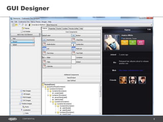 8CONFIDENTIAL
GUI Designer
 