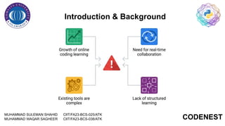 Codenest CODENEST PRESENTATION SLIDES. se2840-Javascript. | PPTX