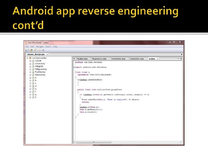 Code Obfuscation for Android & WP7