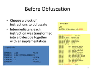 Code obfuscation theory and practices | PDF