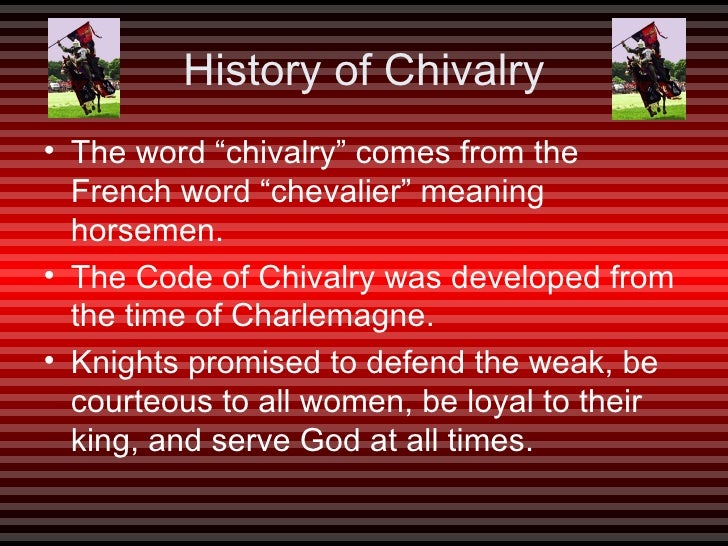 Code Of Chivalry
