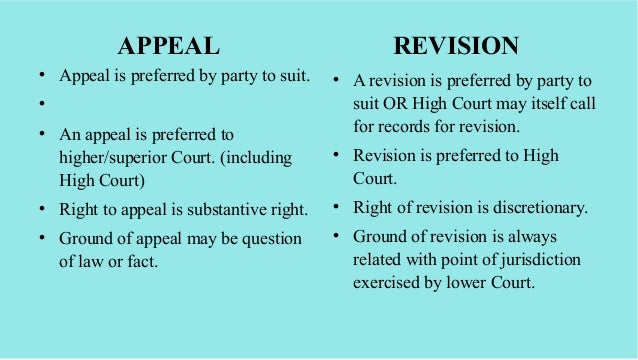 Code of civil procedure 1908 reference, review, revision