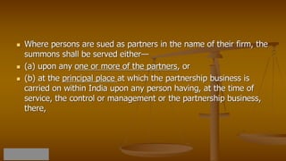 Code of civil procedure 1908 suits in particular cases pptx