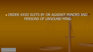 Code of civil procedure 1908 suits in particular cases pptx