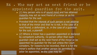 Code of civil procedure 1908 suits in particular cases pptx