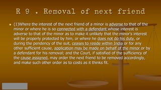 Code of civil procedure 1908 suits in particular cases pptx