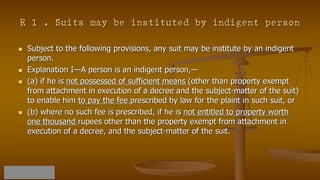 Code of civil procedure 1908 suits in particular cases pptx