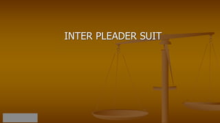 Code of civil procedure 1908 suits in particular cases pptx