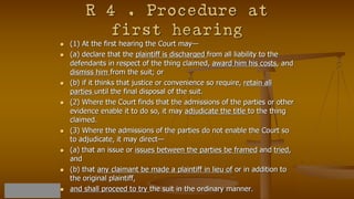 Code of civil procedure 1908 suits in particular cases pptx