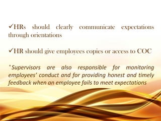 Code of Conduct | PDF | Business | Business and Finance