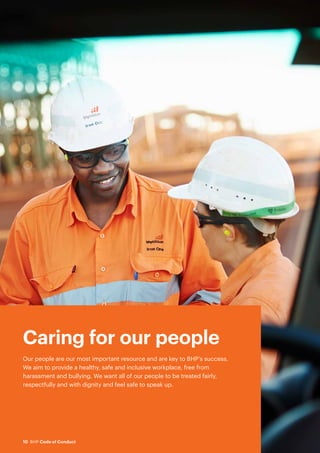 Code of Conduct BHP | PDF