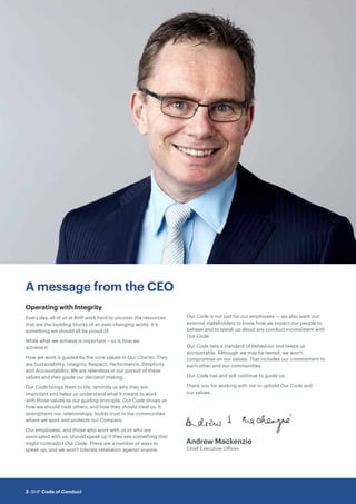 Code of Conduct BHP | PDF