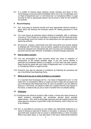 Code of conduct and Business Ethics | PDF