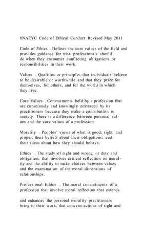 Code of Ethical Conductand Statement of CommitmentA posi | DOCX