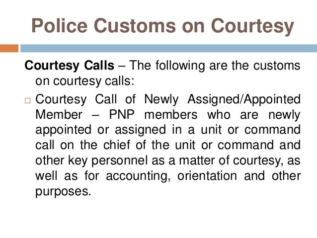Ethics And Conduct Police