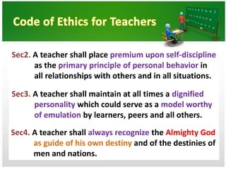 Code of Ethics | PPSX