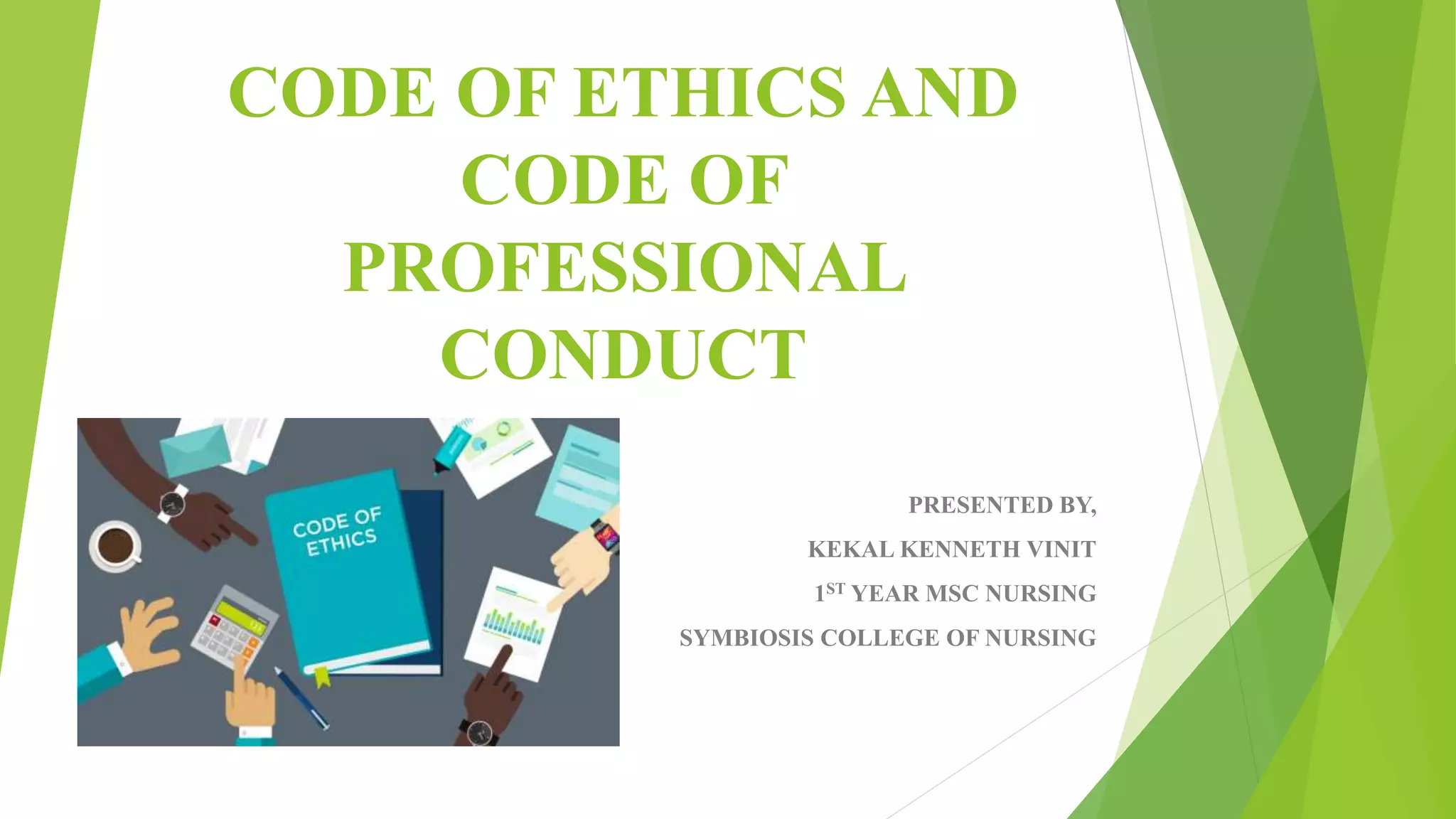Code of ethics and Code of Professional Conduct | PPTX | Parenting ...